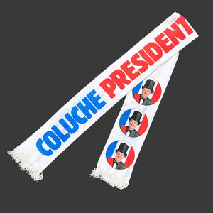 COLUCHE PRESIDENT CHARLIE HEBDO '80 SCARF