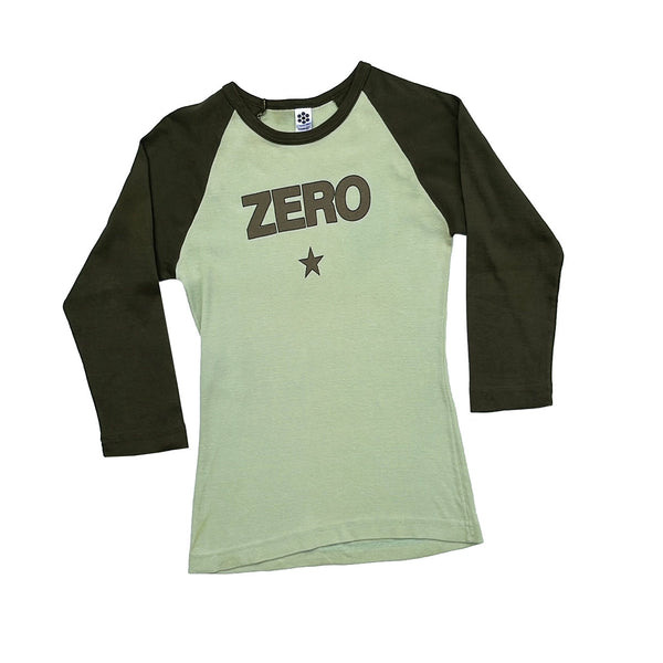 SMASHING PUMPKINS 'ZERO' 00'S RAGLAN TOP