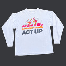 Load image into Gallery viewer, ACT UP 90&#39;S L/S T-SHIRT