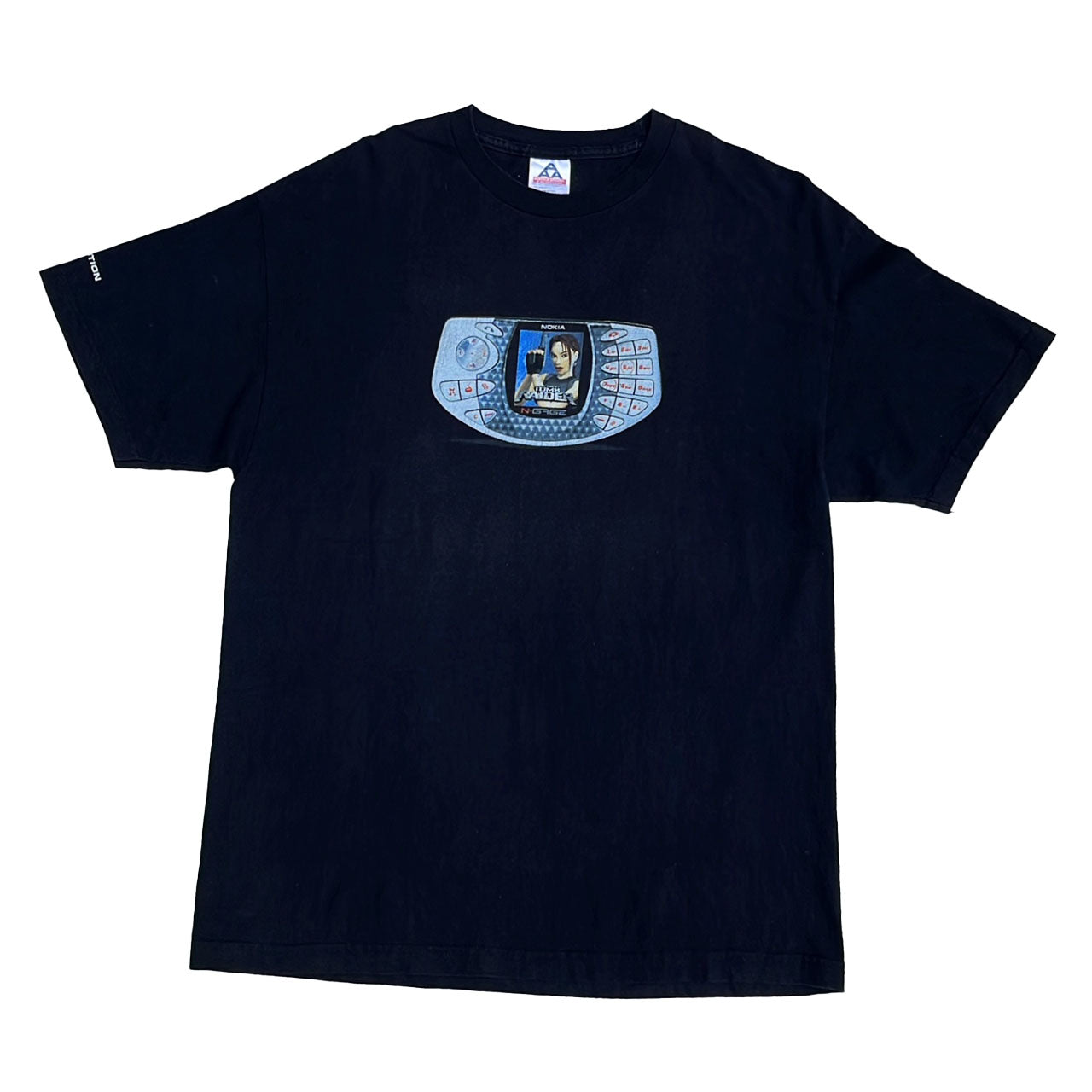 n-gage nokia トゥームレイダー 00s Tシャツ ノキア 限定品 n-gage nokia トゥームレイダー 00s Tシャツ ノキア 限定品