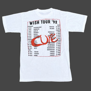 THE CURE 'WISH TOUR' '92 T-SHIRT