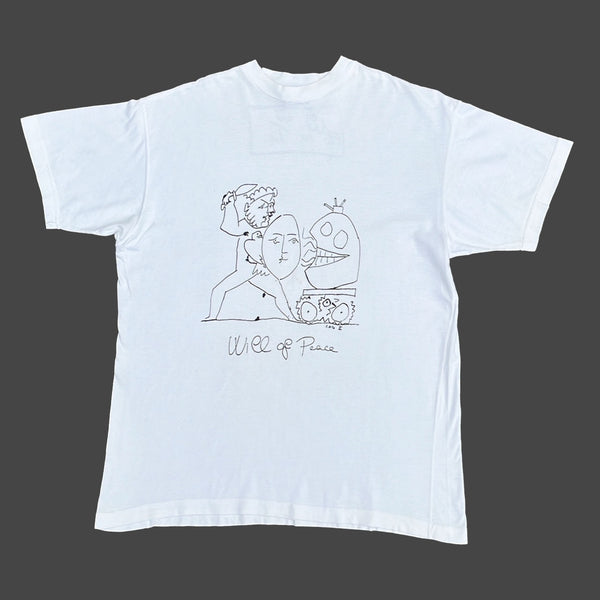 PICASSO 'WILL OF PEACE' 90'S T-SHIRT