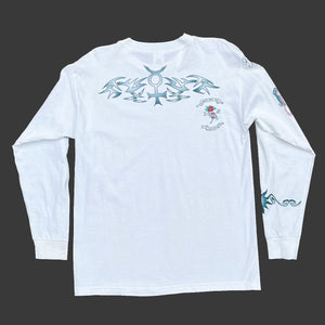 DENNIS RODMAN 'TATTOOS' 90'S L/S T-SHIRT