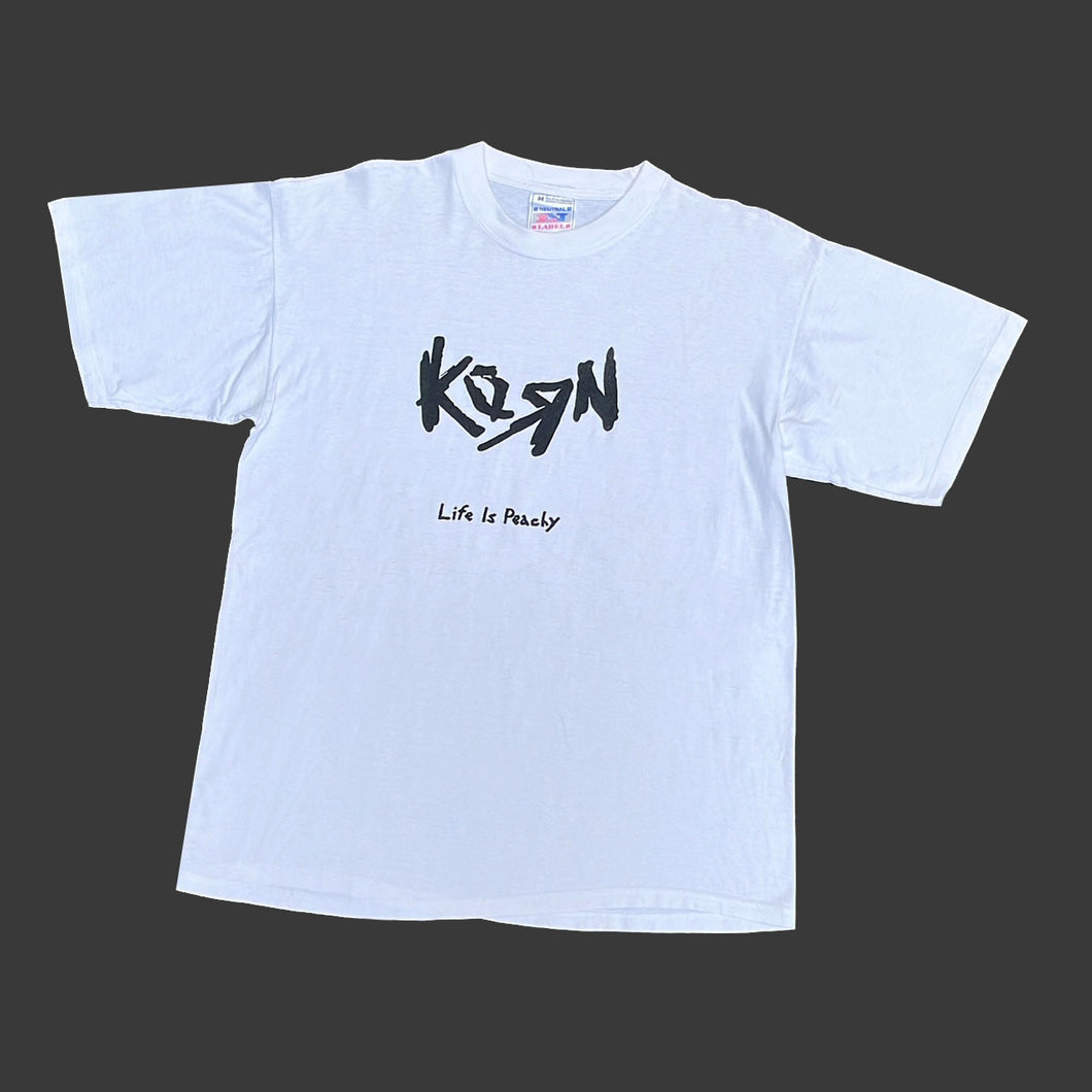 KORN 'LIFE IS PEACHY' '96 T-SHIRT