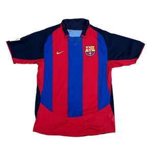 FC BARCELONA 03/04 HOME JERSEY