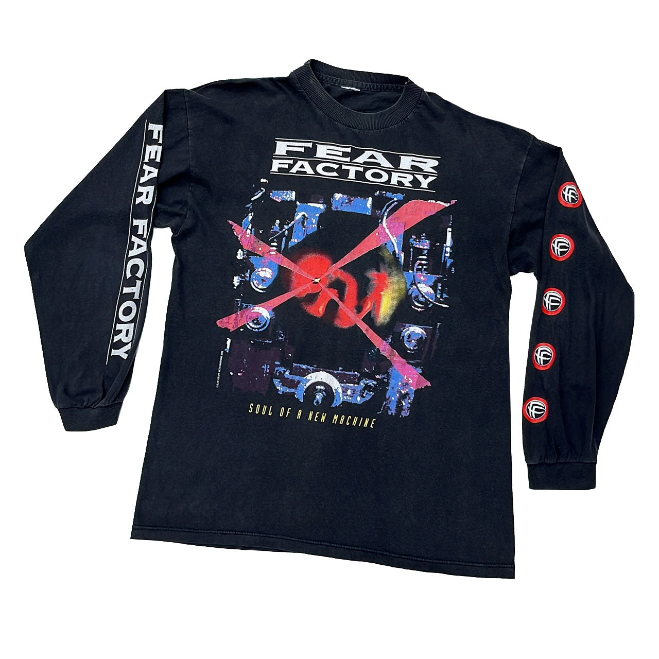 FEAR FACTORY '93 L/S T-SHIRT – Temple of Nostalgia