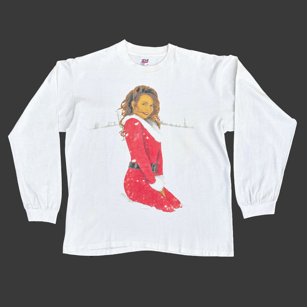 MARIAH CAREY 'MERRY CHRISTMAS' '94 L/S T-SHIRT