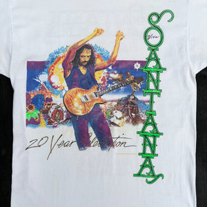 SANTANA '20 YEARS CELEBRATION' '89 T-SHIRT