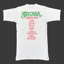 Load image into Gallery viewer, SANTANA &#39;20 YEARS CELEBRATION&#39; &#39;89 T-SHIRT