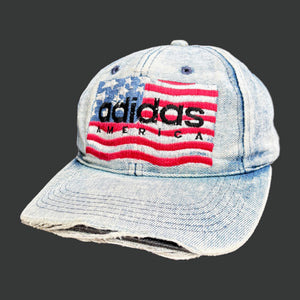 ADIDAS 'AMERICA' 90'S DENIM CAP