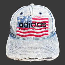 Load image into Gallery viewer, ADIDAS &#39;AMERICA&#39; 90&#39;S DENIM CAP