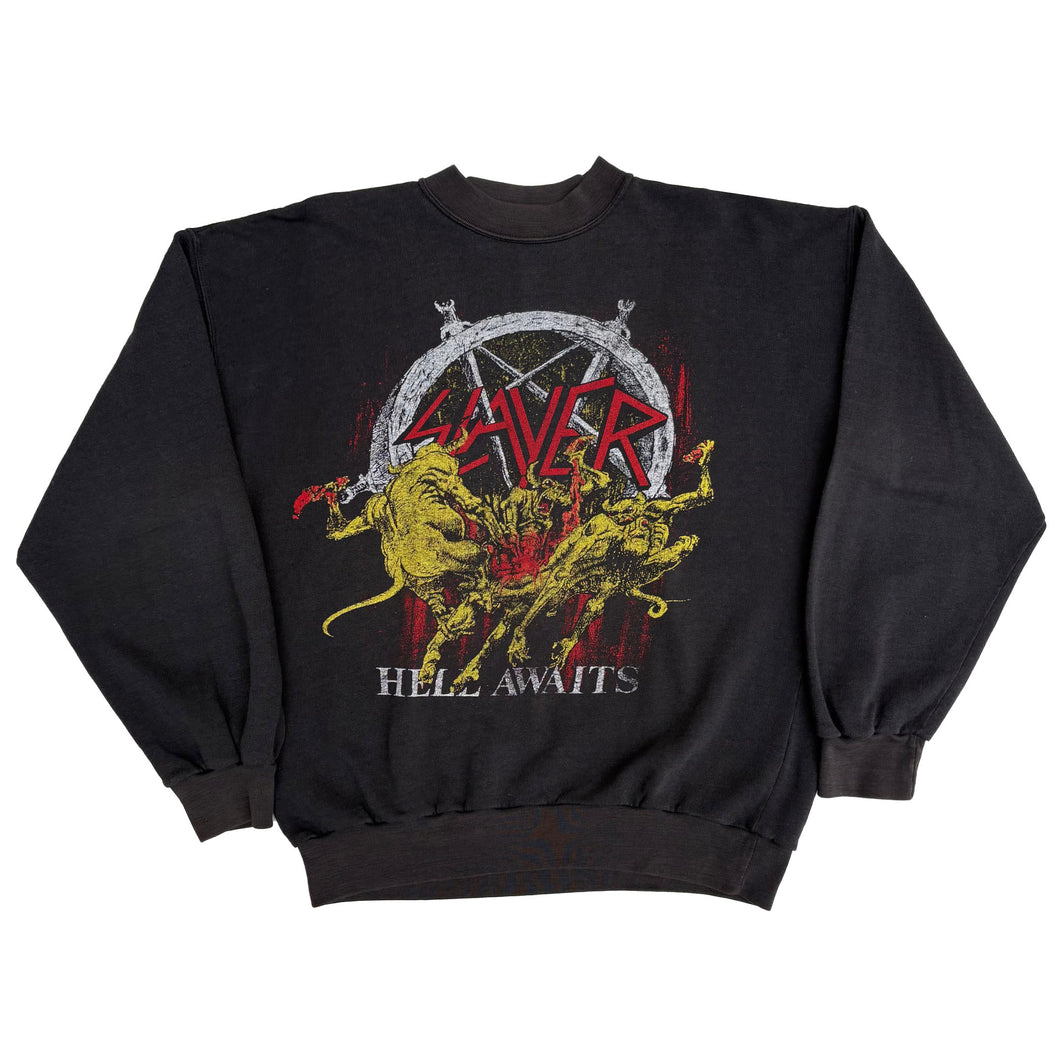 SLAYER 'HELL AWAITS' '85 SWEATSHIRT