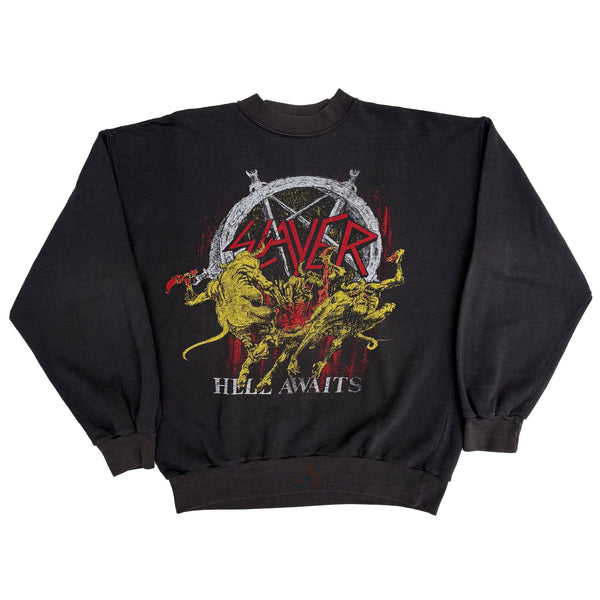 SLAYER 'HELL AWAITS' '85 SWEATSHIRT