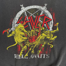 Load image into Gallery viewer, SLAYER &#39;HELL AWAITS&#39; &#39;85 SWEATSHIRT