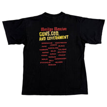 Load image into Gallery viewer, MARILYN MANSON &#39;GUNS, GOD, AND GOVERNMENT&#39; &#39;00 T-SHIRT
