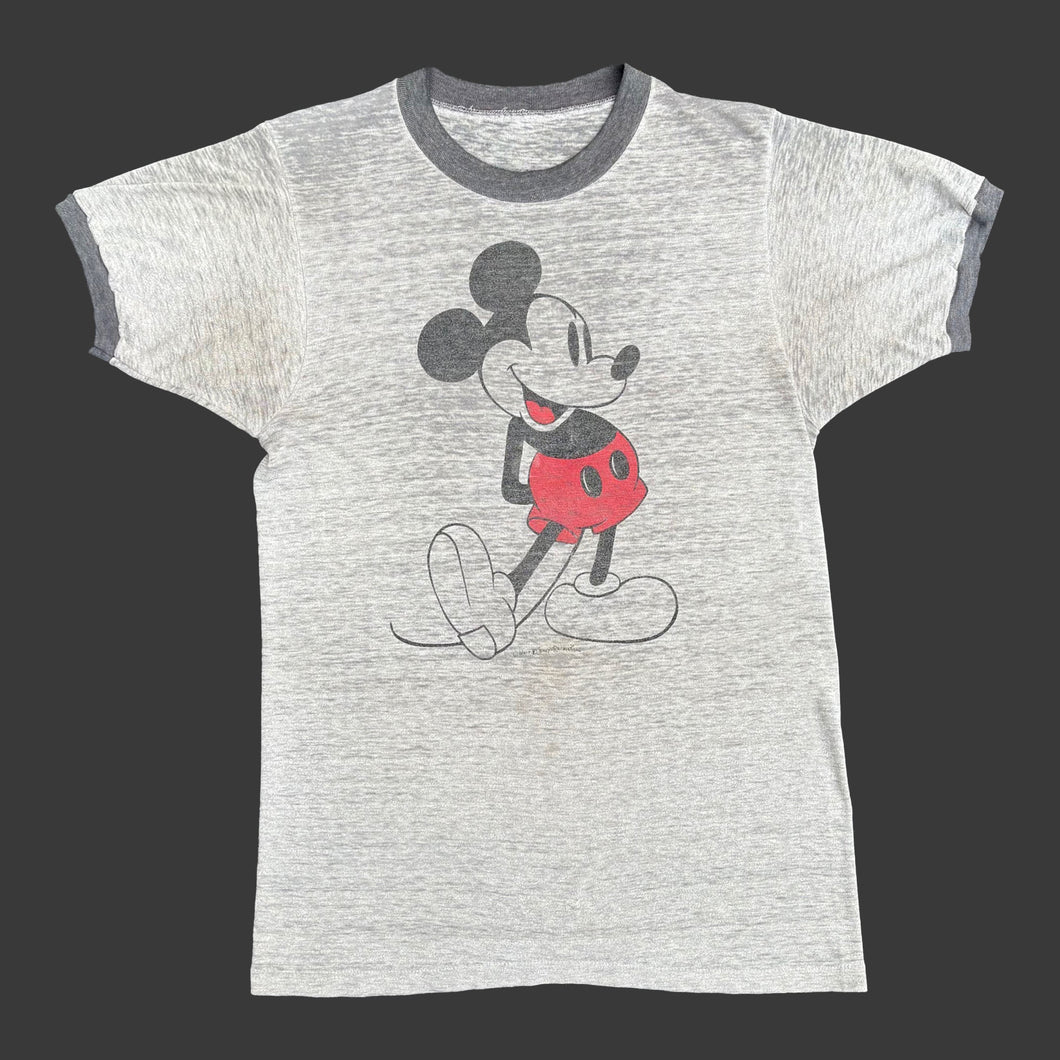 MICKEY MOUSE 80'S RINGER T-SHIRT