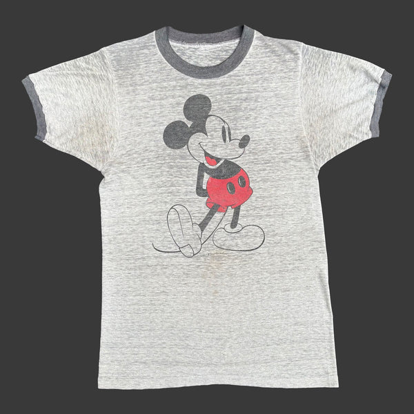 MICKEY MOUSE 80'S RINGER T-SHIRT