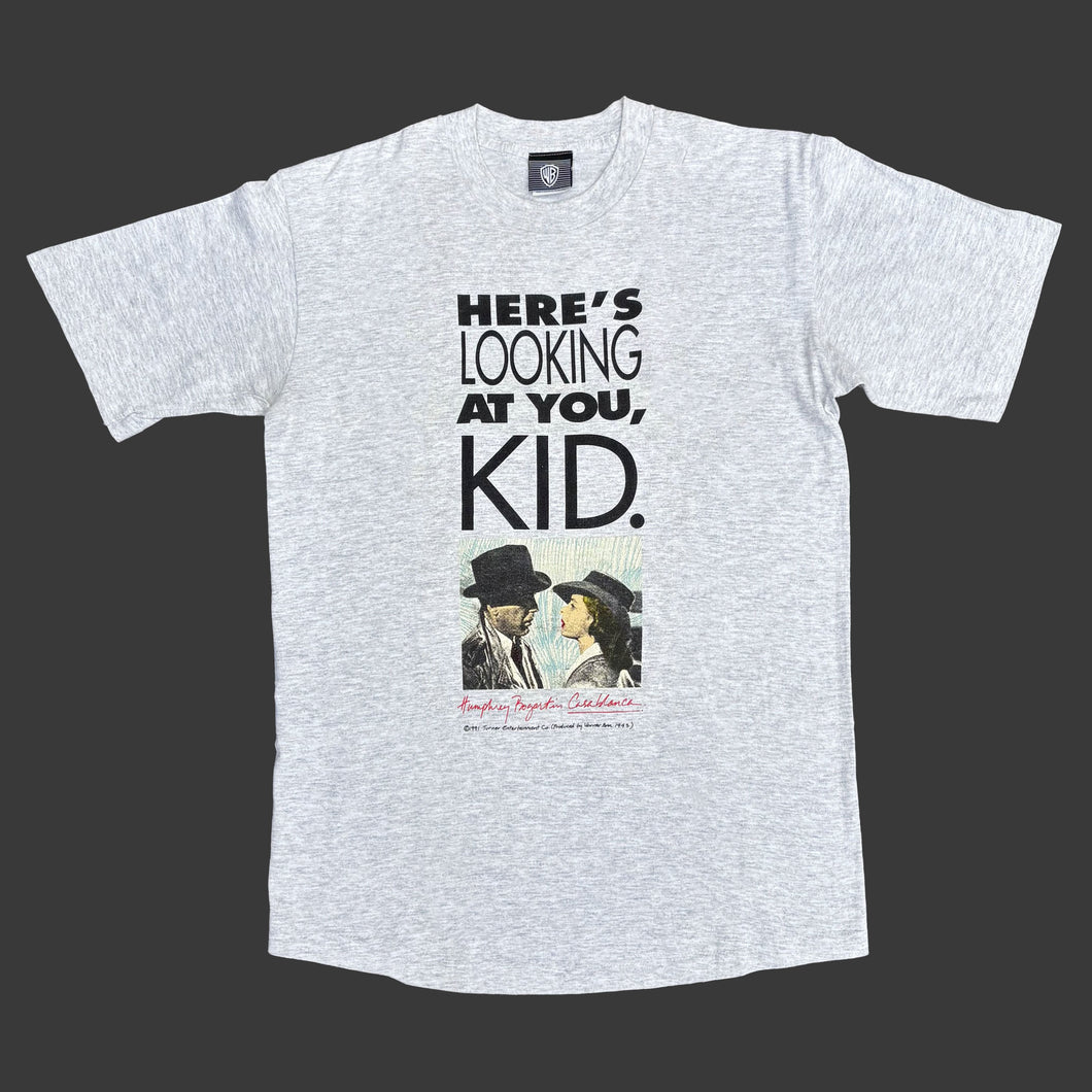CASABLANCA 'HERE'S LOOKING AT YOU, KID' '91 T-SHIRT
