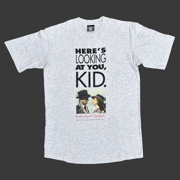 CASABLANCA 'HERE'S LOOKING AT YOU, KID' '91 T-SHIRT
