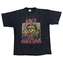 Load image into Gallery viewer, SLAYER &#39;SEASONS IN THE ABYSS&#39; &#39;90 T-SHIRT