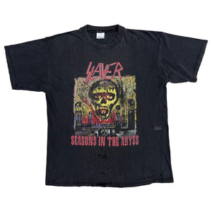 SLAYER 'SEASONS IN THE ABYSS' '90 T-SHIRT