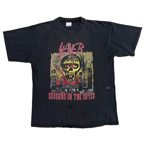 SLAYER 'SEASONS IN THE ABYSS' '90 T-SHIRT