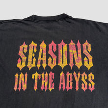 Load image into Gallery viewer, SLAYER &#39;SEASONS IN THE ABYSS&#39; &#39;90 T-SHIRT