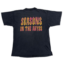 Load image into Gallery viewer, SLAYER &#39;SEASONS IN THE ABYSS&#39; &#39;90 T-SHIRT