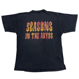 SLAYER 'SEASONS IN THE ABYSS' '90 T-SHIRT