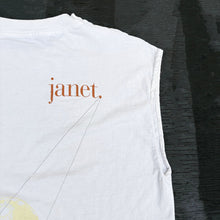 Load image into Gallery viewer, JANET JACKSON WORLD TOUR '93 SLEEVELESS T-SHIRT