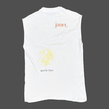 Load image into Gallery viewer, JANET JACKSON WORLD TOUR '93 SLEEVELESS T-SHIRT