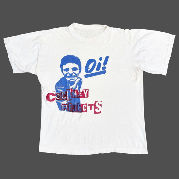 COCKNEY REJECTS 'OI!' 80'S T-SHIRT