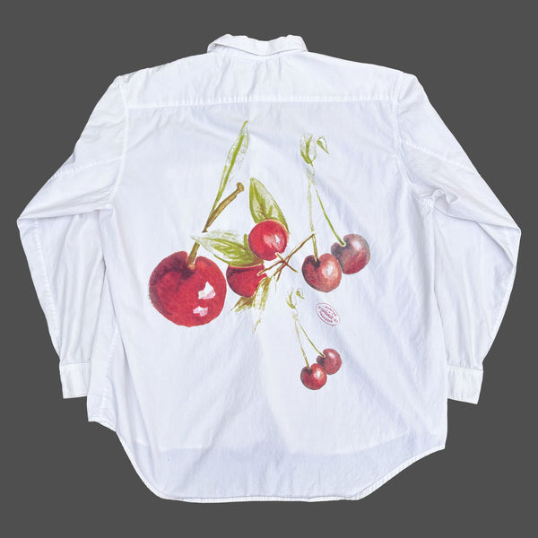 GIRBAUD 'CHERRIES' '92 BUTTON UP SHIRT