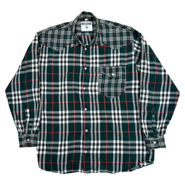 MOSCHINO JEANS 90'S FLANNEL SHIRT