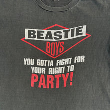 Load image into Gallery viewer, BEASTIE BOYS 'FIGHT FOR YOUR RIGHT' '86 T-SHIRT