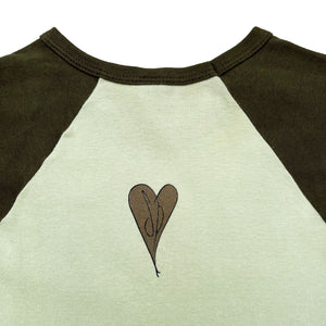 SMASHING PUMPKINS 'ZERO' 00'S RAGLAN TOP