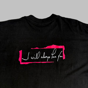 WHITNEY HOUSTON 'I WILL ALWAYS LOVE YOU' '93 T-SHIRT