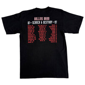 ROLLINS BAND 'SEARCH & DESTROY' '97 T-SHIRT