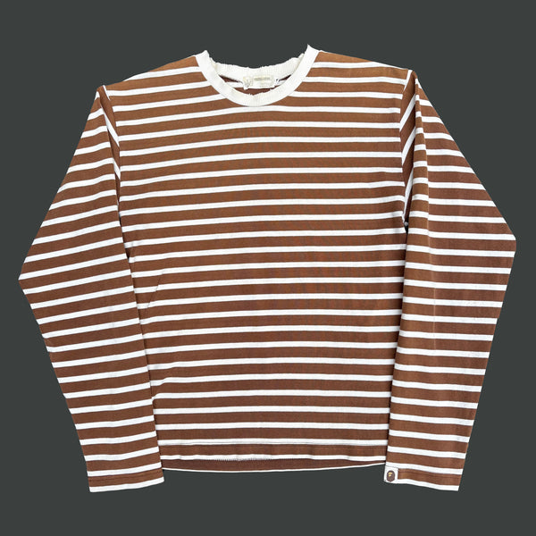 BAPE '03 STRIPED L/S T-SHIRT