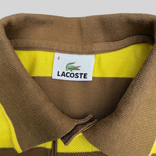 Load image into Gallery viewer, LACOSTE 00'S STRIPED S/S POLO SHIRT