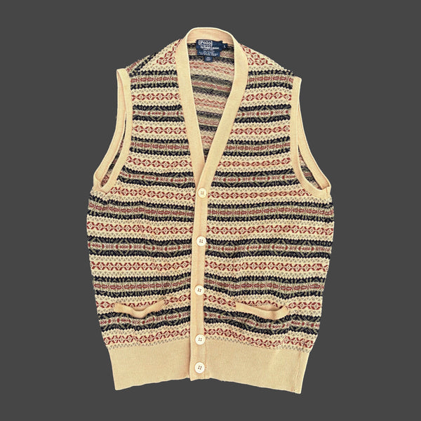 POLO BY RALPH LAUREN 90'S KNIT VEST