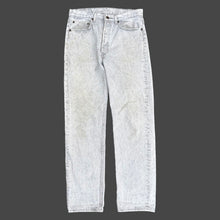 Load image into Gallery viewer, LEVI'S 501 80'S W32 ACID WASH DENIM JEANS