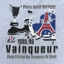Load image into Gallery viewer, PSG PARIS SAINT-GERMAIN 95/96 CUP WINNER T-SHIRT