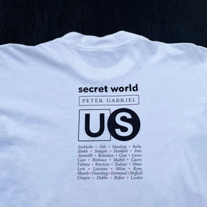 PETER GABRIEL 'SECRET WORLD' '92 T-SHIRT