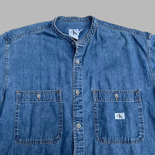 Load image into Gallery viewer, CALVIN KLEIN 90&#39;S DENIM SHIRT