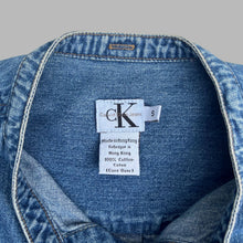 Load image into Gallery viewer, CALVIN KLEIN 90&#39;S DENIM SHIRT