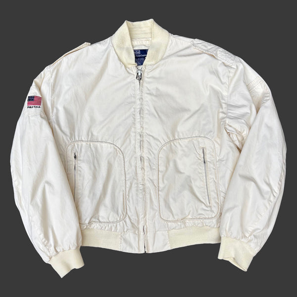 POLO RALPH LAUREN 'POLO USA' 90'S FLIGHT JACKET