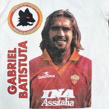 Load image into Gallery viewer, GABRIEL BATISTUTA AS ROMA 90'S T-SHIRT