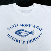 Load image into Gallery viewer, SANTA MONICA BAT HALIBUT DERBY 80'S T-SHIRT