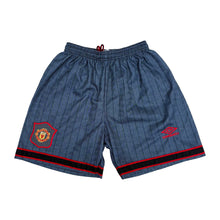 Load image into Gallery viewer, MANCHESTER UNITED UMBRO 95/96 HOME SHORTS